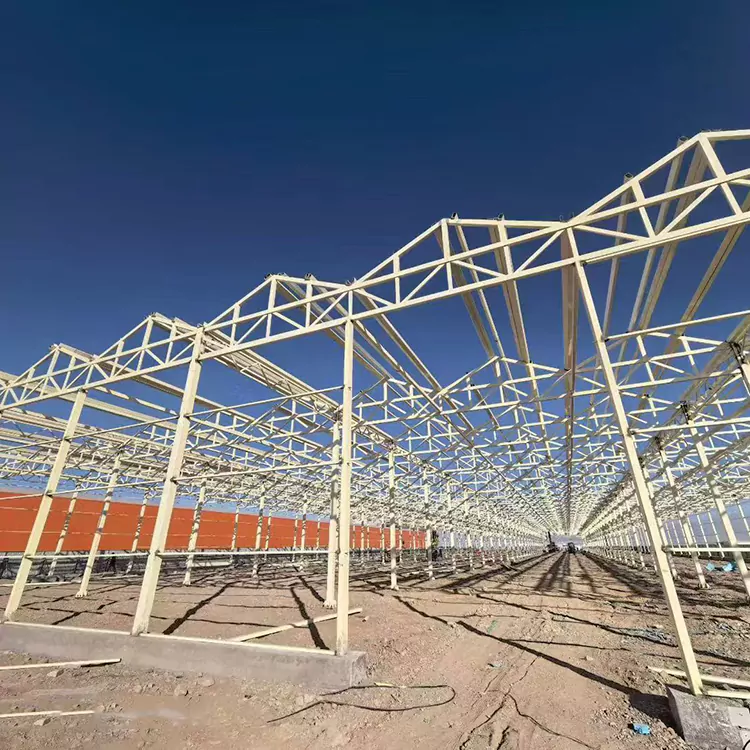 Rám skleníku z pozinkované oceli